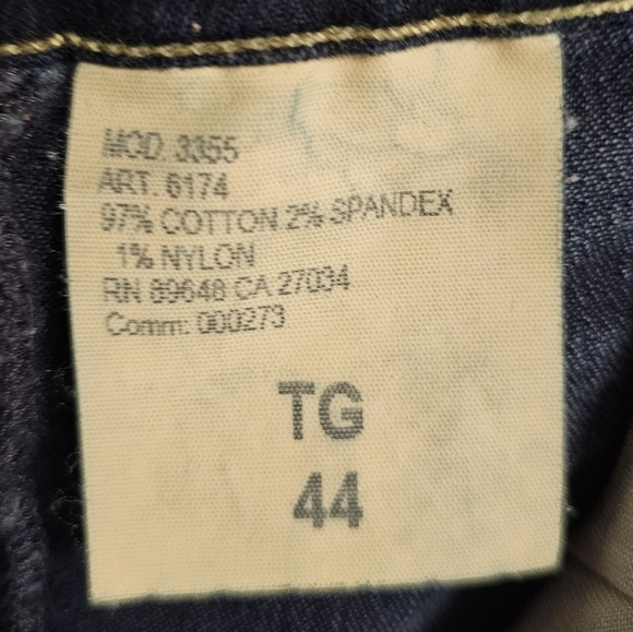 Blue Willis jean stretchy skirt - Picture 6 of 6